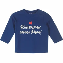 Hauts|Vêtements|FFR Tee-shirt manches longues 3/23 mois XV de France Bleu_fonce