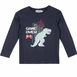 Hauts|LA FABRIQUE DES GARCONS Tee-shirt manches longues animation 8/12 ans