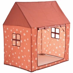 Mobilier|DECLIC HOME Tente pour enfant imprimée étoiles avec large porte