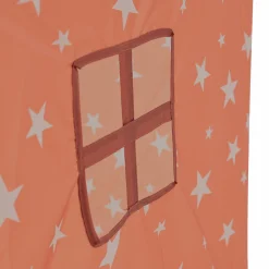 Mobilier|DECLIC HOME Tente pour enfant imprimée étoiles avec large porte