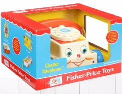 Jouet|De 0 À 24 Mois|FISHER PRICE Téléphone à tirer