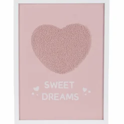 Décorations Murales|DECLIC HOME Toile encadrée pour enfants avec motifs en tissu