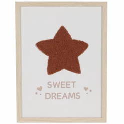 Décorations Murales|DECLIC HOME Toile encadrée pour enfants avec motifs en tissu