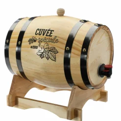 Cuisson Et Ustensiles|COOK KEEN Tonneau à vin en bois
