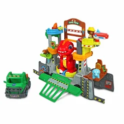 Jouet|De 0 À 24 Mois|VTECH TUT TUT Copain super camion SOS Dinos