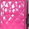 Bagagerie|CHANTAL THOMASS Valise cabine "coup de foudre" rose 55cm