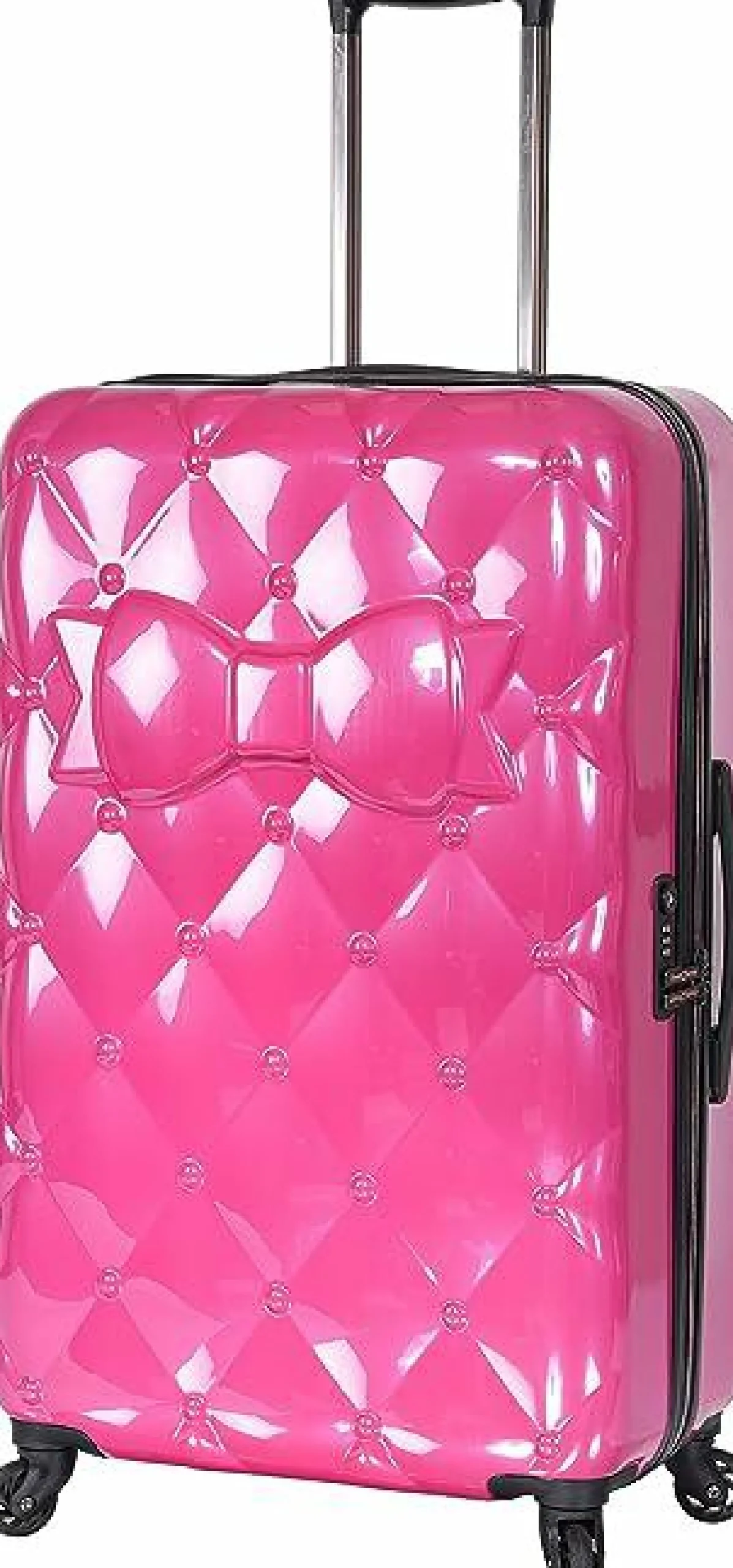 Bagagerie|CHANTAL THOMASS Valise cabine "coup de foudre" rose 55cm