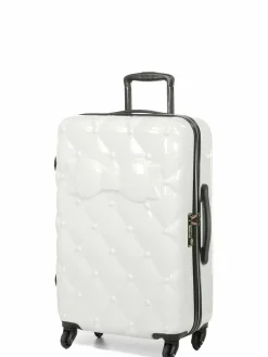 Bagagerie|CHANTAL THOMASS Valise cabine "coup de foudre" blanche 65cm