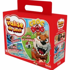 Jouet|Jeux De Société|GOLIATH Valisette multi jeux Croc Dog