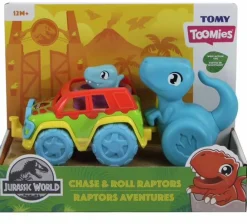 Jouet|De 0 À 24 Mois|JURASSIC WORLD Vehicule Raptors aventures