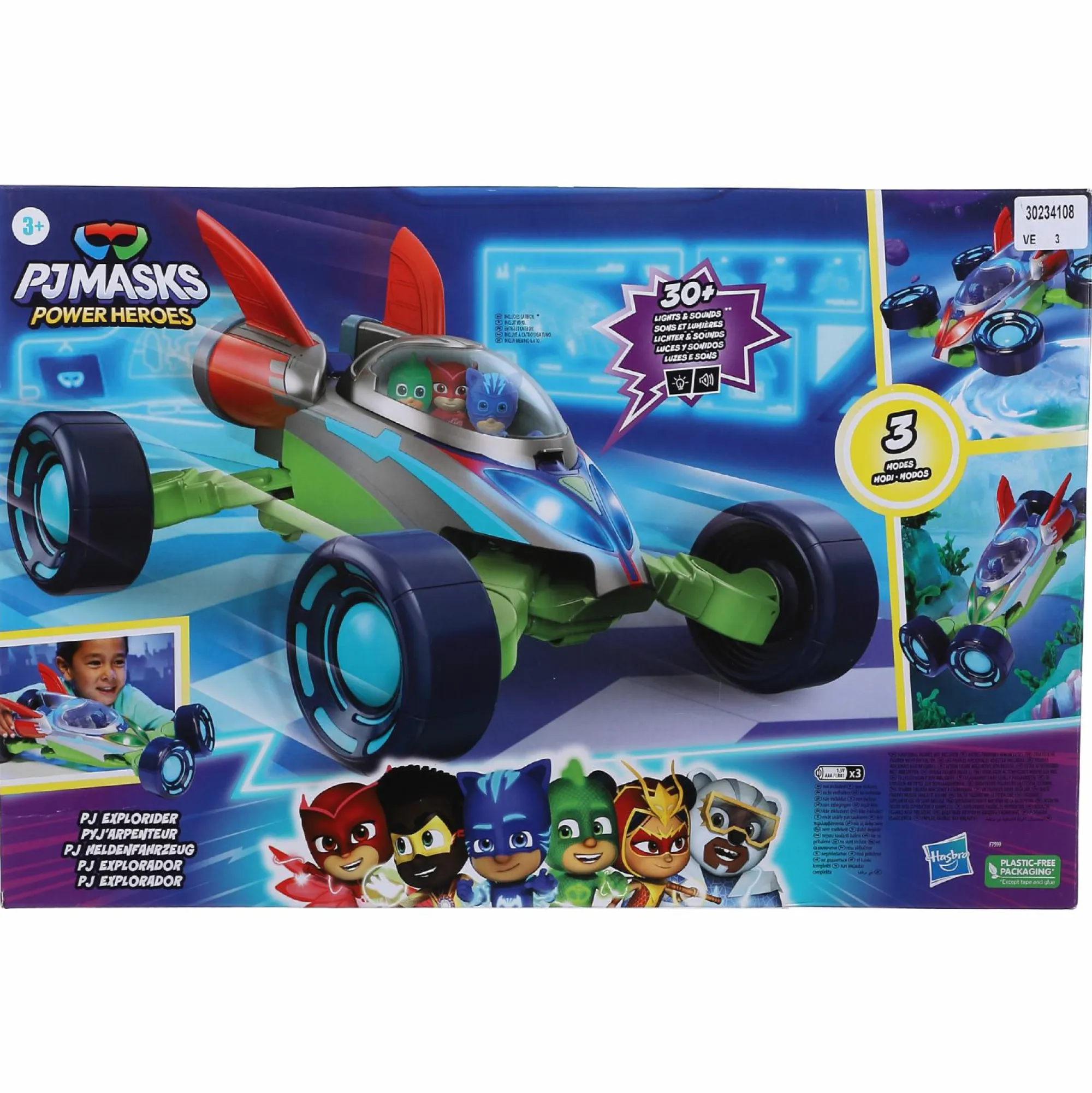 De 2 À 4 Ans|Jouet|PYJAMASQUES Vehicules pyj'arpenteur pyjamasues