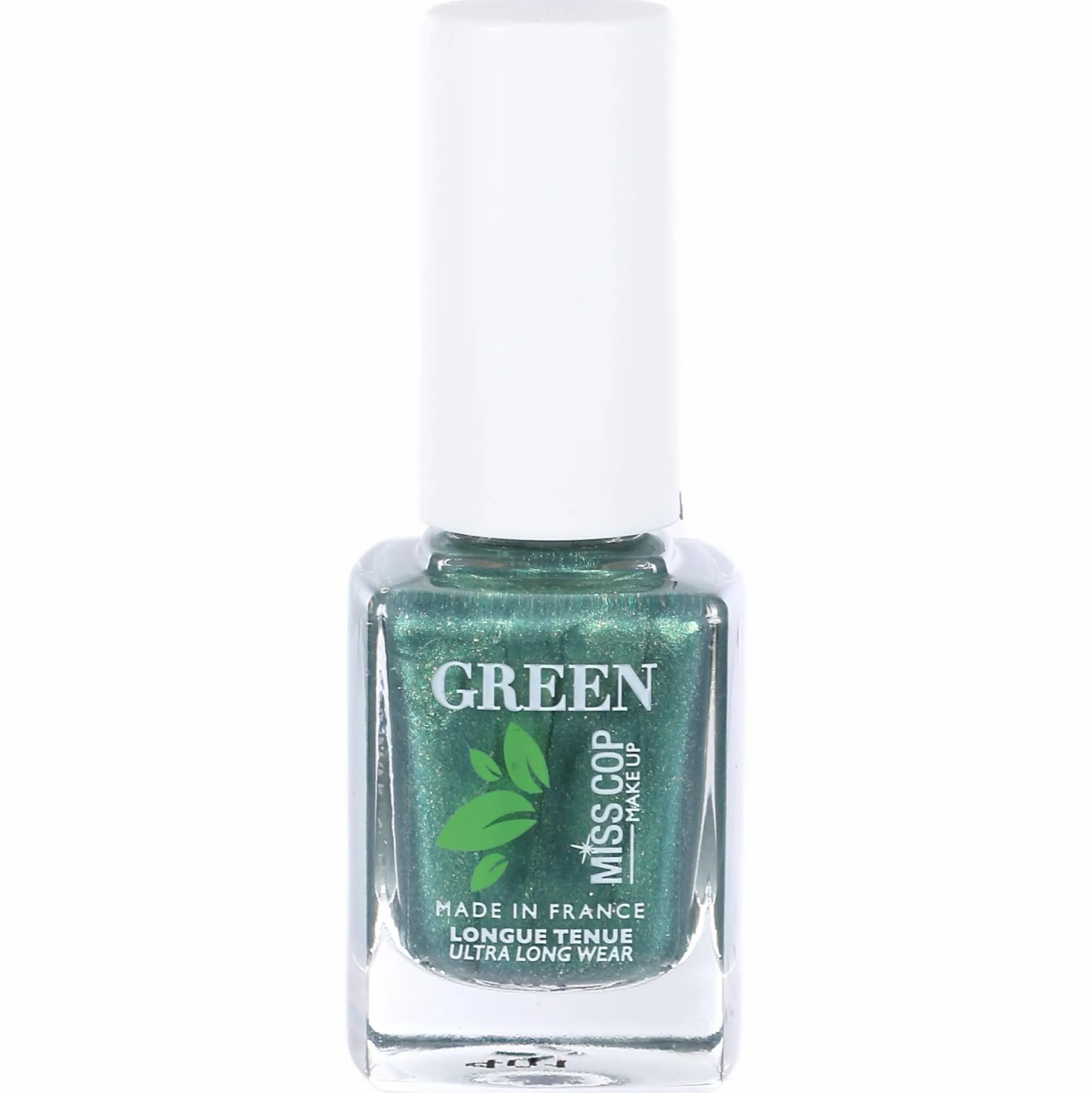 Maquillage Et Ongles|MISS COP Vernis à ongle vert impérial pailleté