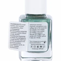 Maquillage Et Ongles|MISS COP Vernis à ongle vert impérial pailleté