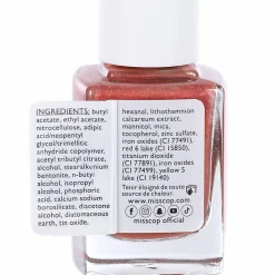 Maquillage Et Ongles|MISS COP Vernis à ongle vieux rose pailleté