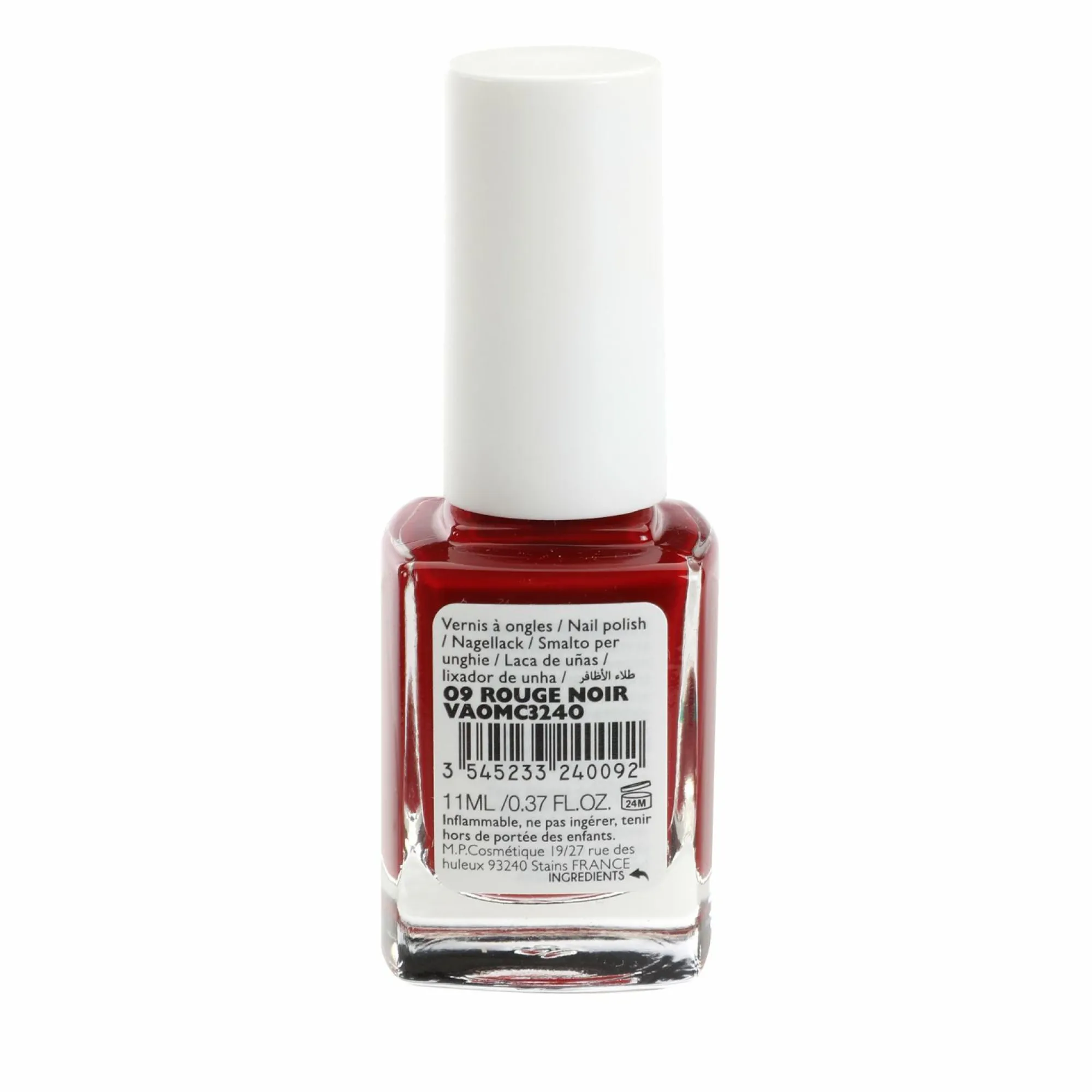 Maquillage Et Ongles|MISS COP Vernis à ongles rouge noir