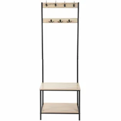 Mobilier|Rangement|SPACE N BOX Vestiaire 7 patères + banc à chaussures