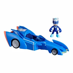 Jouet|De 2 À 4 Ans|PYJAMASQUES Véhicule super cat + 1 figurine pyjamasque