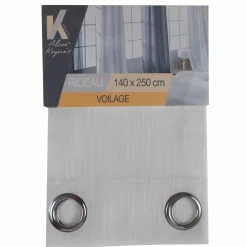 Rideaux Et Voilages|ALICE KEYNES Voilage esprit lin