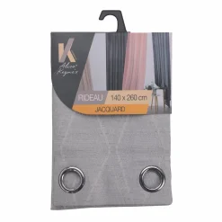 Rideaux Et Voilages|Stokomani Voilage Jacquard
