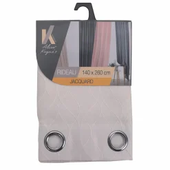 Rideaux Et Voilages|Stokomani Voilage Jacquard