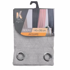 Rideaux Et Voilages|Stokomani Voilage Jacquard