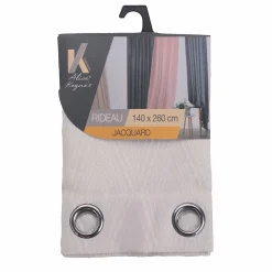 Rideaux Et Voilages|Stokomani Voilage Jacquard
