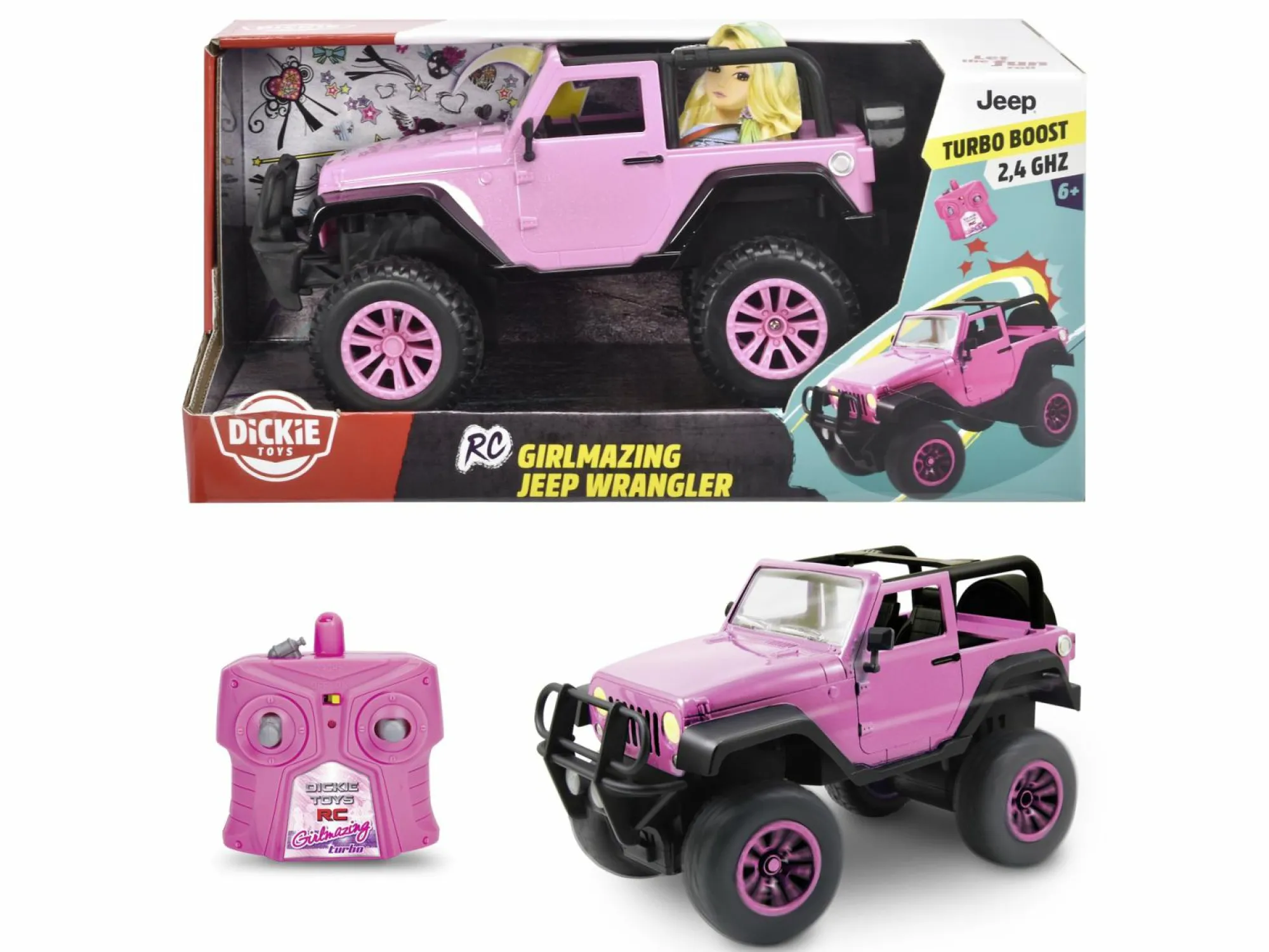 Jouet|5 Ans Et Plus|Stokomani Voiture radiocommandée Jeep Wrangler