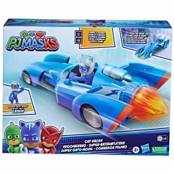 Jouet|De 2 À 4 Ans|PYJAMASQUES Voiture Vroomerang et figurine yoyo 7.5 cm