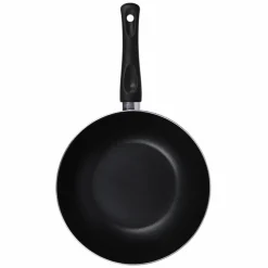 Cuisson Et Ustensiles|DELBO Wok à induction rouge métallisé 28cm
